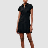 Black Polo Short Dress